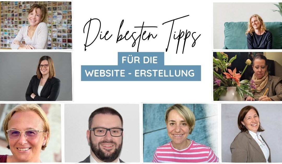 Die eigene Website erstellen: die besten Tipps von 7 Selbstständigen